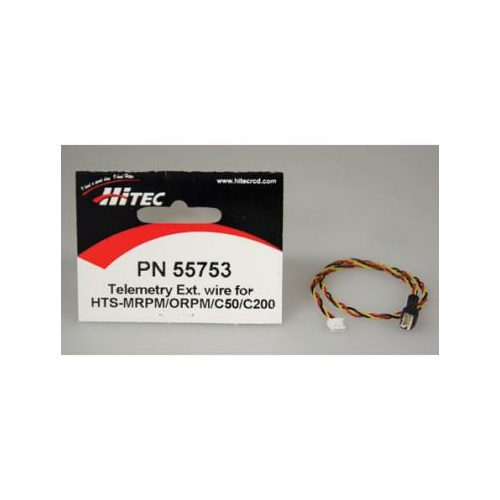 Hitec Telemetry Extension Wire For HTS-M Rpm, HTS-O Rpm, HTS-C50/C200 - Hrc55753