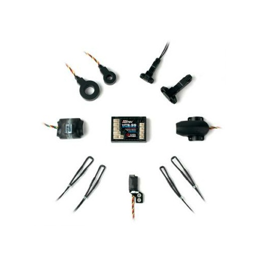 Hitec Telemetry Sensor Combo - Blue Full - Hrc55846