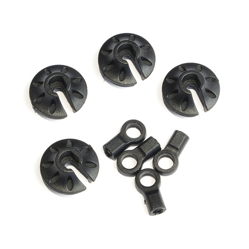 HOBBYTECH BB SHOCK BOTTOM HOLDER BALL ENDS - HT-REV-171