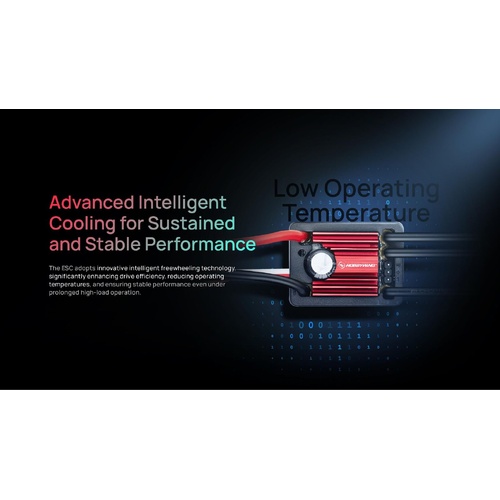 QuicRun WP12BL45 G2 Brushless ESC 45A 2-3s for 1:12