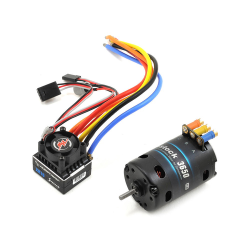 HOBBYWING XERUN XR10 COMBO JS4 1/10 SCALE 13.5 ZERO SPEC SENSORED BRUSHLESS SYSTEM - HW38020401