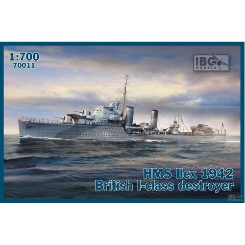 IBG 1/700 HMS Ilex 1942 British I-class destroyer Plastic Model Kit [70011]