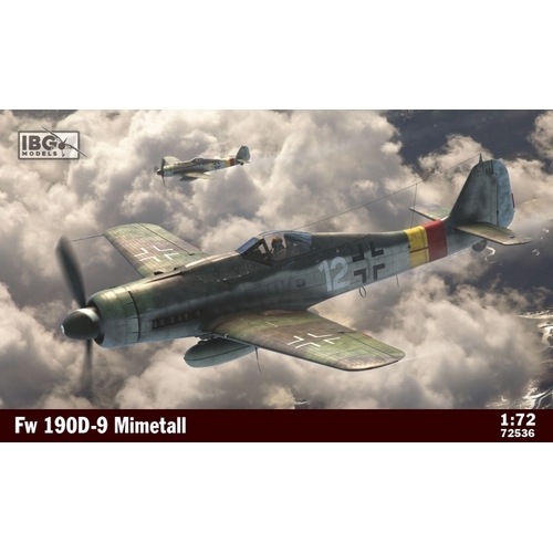 IBG 1/72 Focke-Wulf Fw 190D-9??Mimetall Plastic Model Kit