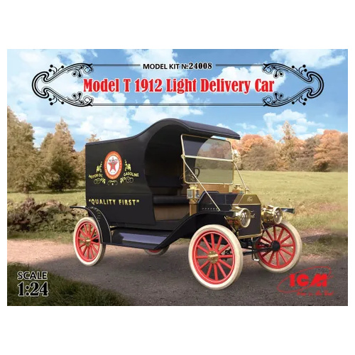 ICM 1/24 Model T 1912 Light Delivery Car Plastic Model Kit