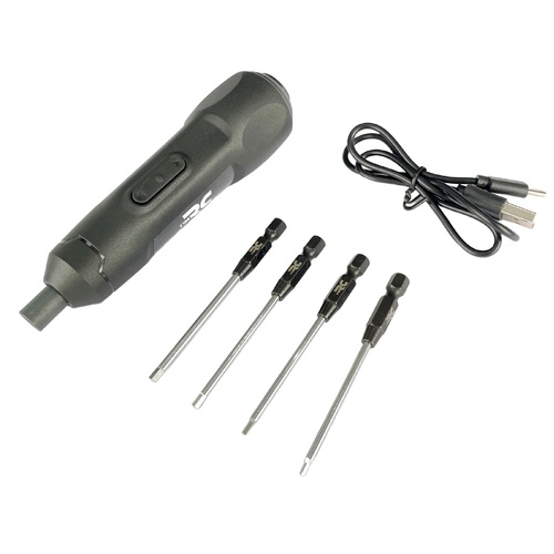 I'M RC PROFESSIONAL POWER DRIVER WITH 4PCS CHROME HEX TIPS