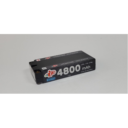 INTELLECT 4800 MAH 7.6V 120C PLATINUM SERIES LIPO BATTERY - SHORTY LCG 2024 MODEL - INTL4800-2S-MC3