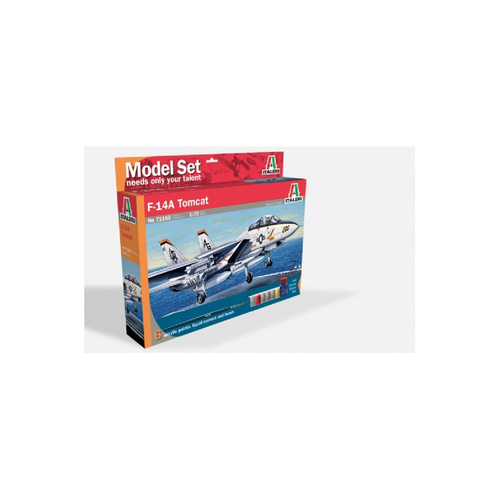 Italeri Plastic Model Kit Plastic Model Kit F14 Tomcat Starter Set - Ita-71156