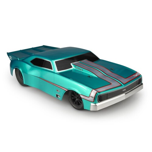 1967 Chevy Camaro, Street Eliminator body (10.50"F, 11.50"R width & 13" wheelbase)