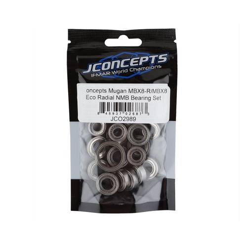 JConcepts Radial NMB bearing set - Fits, MBX8-R | MBX8 Eco