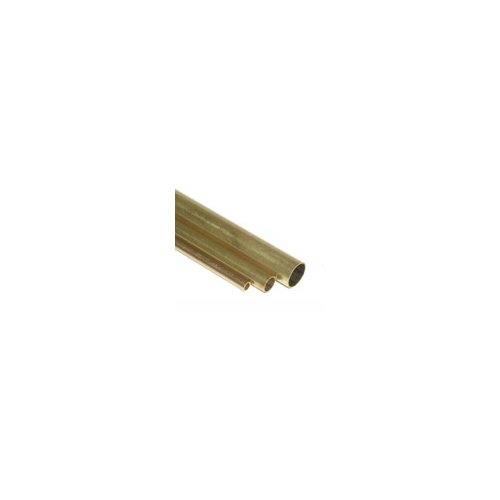 K&S 9850 SQUARE BRASS TUBE  (300MM LENGTHS) 2MMX2MM X .45MM WALL (2 PIECES)