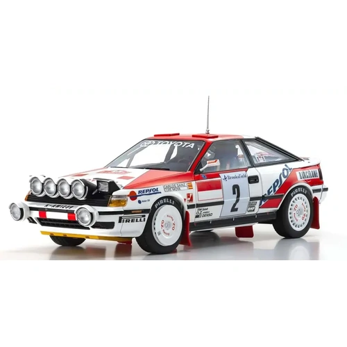 Kyosho 1/18 Toyota CELICA GT-FOUR 1991 Monte-Carlo Nr. 2 Diecast Model Car