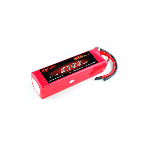 Kypom 5100Mah 35C 2S Soft Case Lipo Battery - Ky510035-2S