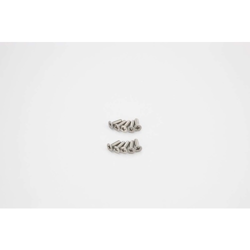 Kyosho 1-S33010T Flat Head Screw(Titanium/M3x10/10pcs)