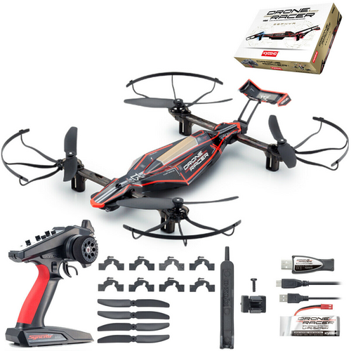Kyosho 1/18 Drone Racer Zephyr Force Black Readyset