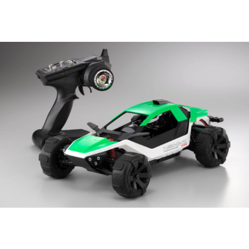 Kyosho 1/10 Ep2Sm Rset Nexxt Green W/2.4Ghz Batt.&Charger Kyo-30834T2