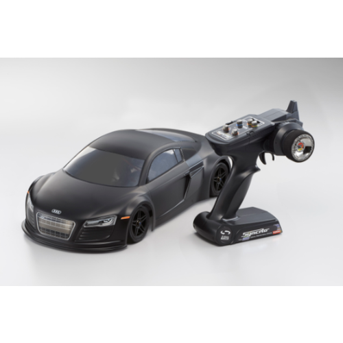 Kyosho 1/10 Ep4Fazer Rset Ve Audi R8 Matt Black W/2.4Ghz Kyo-30916