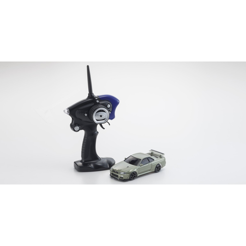 Kyosho Mini-Z Awd Sports Ma-020S Ready Set Nissan Skyline Gt-R V.Spec Ii Nur (R34) Millennium Jade