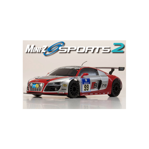 Kyosho Mini-Z Racer Sports Mr-03 Ready Set Audi R8 Nbr Kyo-32204Gsl