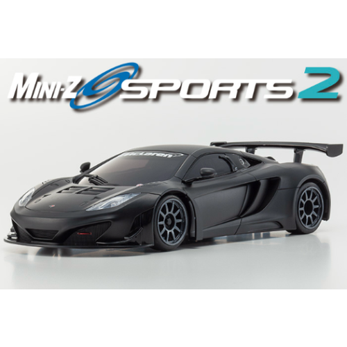 Kyosho Mini-Z Sports Mclaren 12C Gt3 2013 Matte Black Mr-03