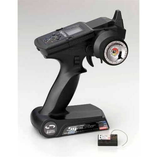 Kyosho Radio Kt201 3Ch 2.4G Wheel Tx + Rx Kyo-82119B