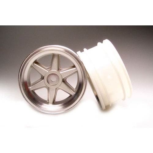 Kyosho 92558S G WHEEL 6 SPOKE SILVER