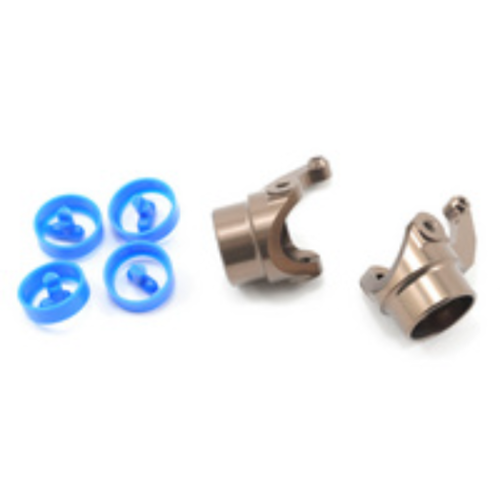 Kyosho IF419 Aluminum Knuckle Arm (L,R/Gunmetal/MP9)