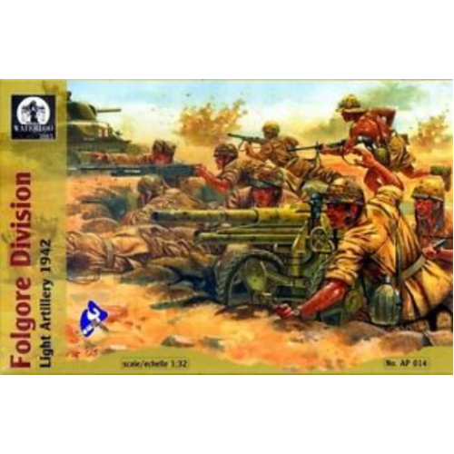 Waterloo AP002 1/72 Figures - Folgore Division Infantry 1942