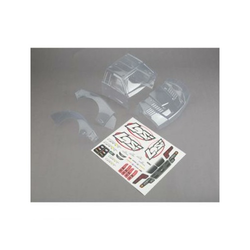 Losi Body Set, Clear, Baja Rey - Los230009
