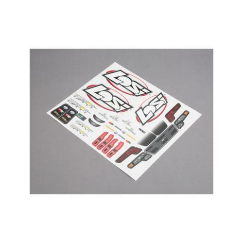 Losi Baja Rey Sticker Sheet - Los230026