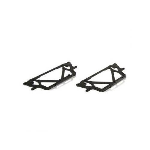Losi Side Plate, Chassis, Black: Night Crawler 2.0 - Los231004