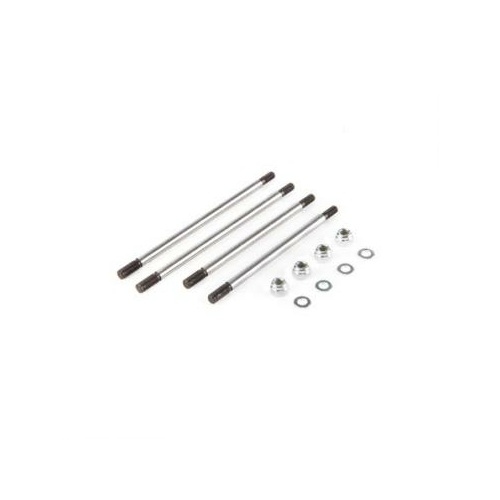 Losi Fr/Rr Shock Shaft Set & Hardware, Baja Rey - Los233003