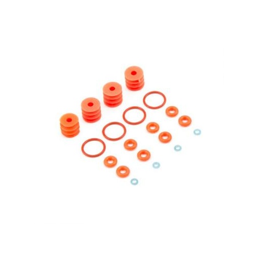 Losi Fr/Rr Shock Seal And Limiter Set, Baja Rey - Los233004