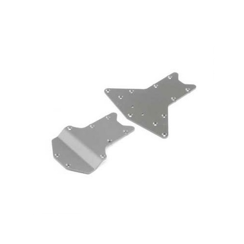 Losi Skid Plate Set,Front/Rear-  Lst 3Xl-E - Los241022