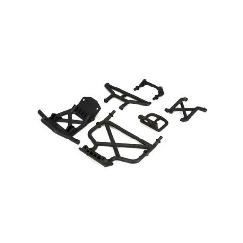 Losi Front/Rear Bumper & Bumper Brace: 1:5 4WD Db Xl - Los251011