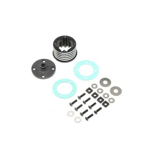 Losi Diff Housing Set, Aluminum - 1- Dbxl-E - Los252066