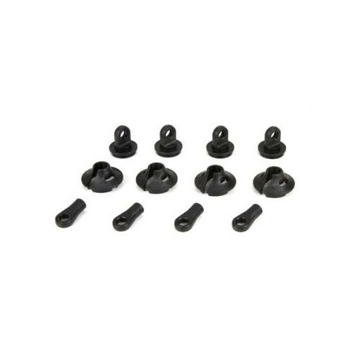 Losi Spring Cups/Clips/Shock Ends - 2: 1:5 4WD Db Xl - Los253006