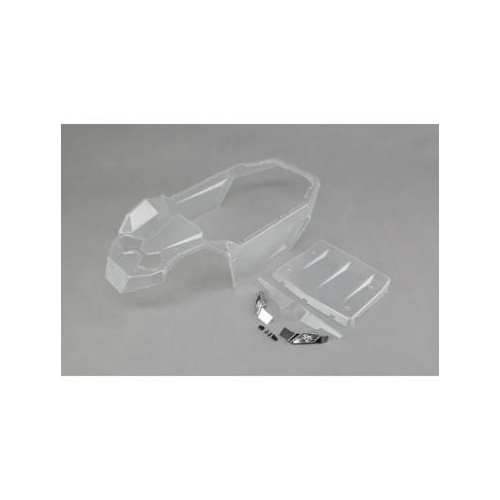 Losi Body Set, Clear- Rock Rey - Los330002