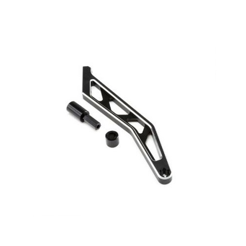 Losi Mtxl Rear Chassis Brace, Alloy, Black - Los351005