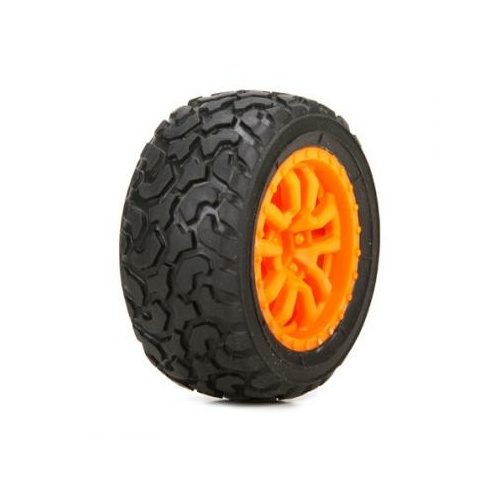 Losi Ff/Rr Desert Spec Tire, Mounted, 2Pcs - Los41005
