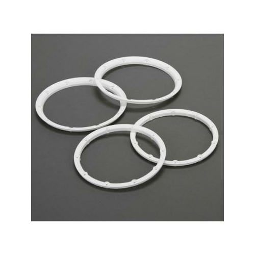 Losi Beadlock Ring Set White - 2: Mini WRC - Los45000