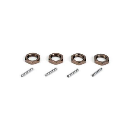 Losi Wheel Nuts & Pins - 4Ea: 8B,8T - Losa3531