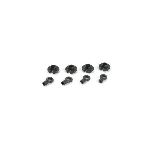 Losi Shock Ends & Cups - 4 - Losa5079