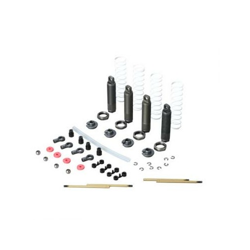 Losi 4 Threaded Rock Crawler Shock Set W/Springs - 4In - Losa5082