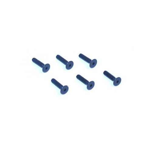 Losi 4-40 X 1/2In Fh Screw - 6 - Losa6220