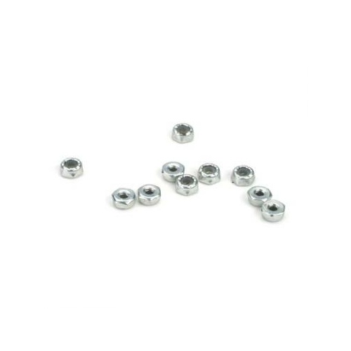 Losi 4-40 Steel Locking 1/2 Nuts - 10 - Losa6308
