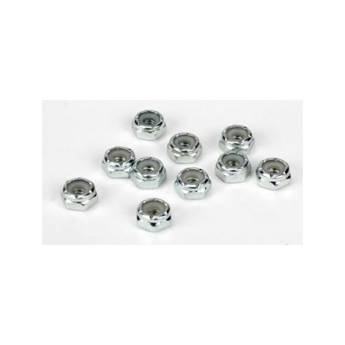 Losi 8-32 Steel Lock Nuts - 10 - Losa6311