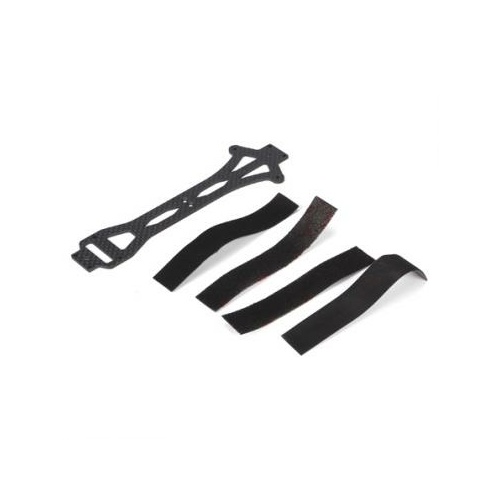 Chassis Brace, Carbon Fiber: Mini 8Ight - Losb1875