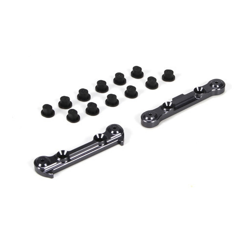 Rear Suspension Mount Set, Aluminum: Mini 8Ight - Losb1899