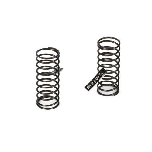 Losi Rear Shock Spring Set, Hard - 2; Mini 8Ight - Losb1945