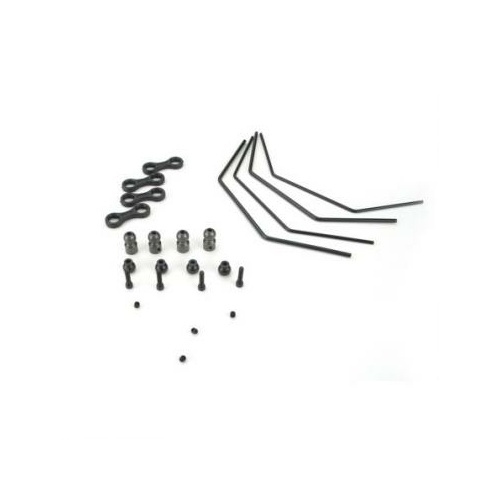 Losi Front/Rear Sway Bar Kit: Lst, Lst2, Aft, Mug, Mgb - Losb2221